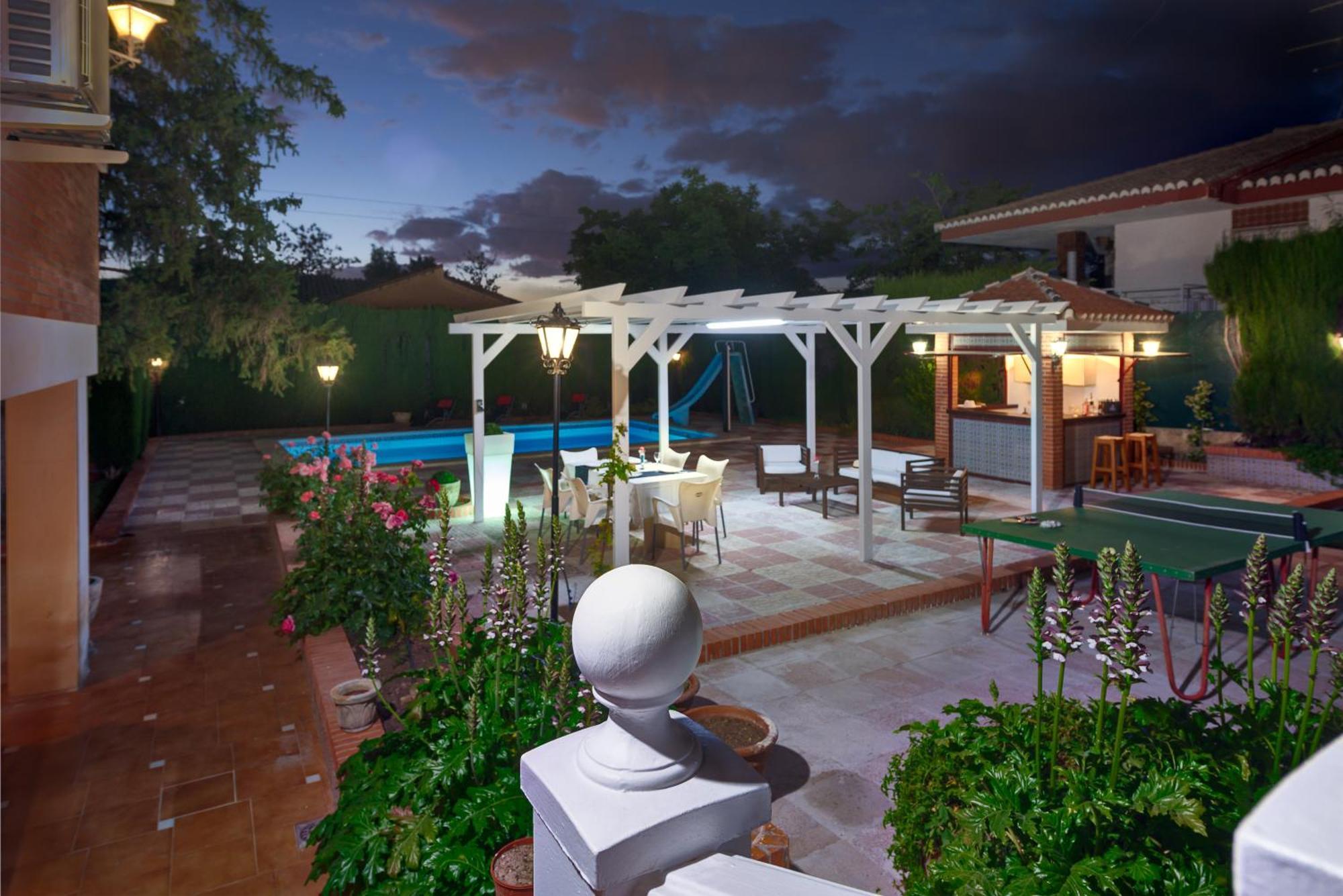 Villa Granada Garden Deluxe Monachil Buitenkant foto