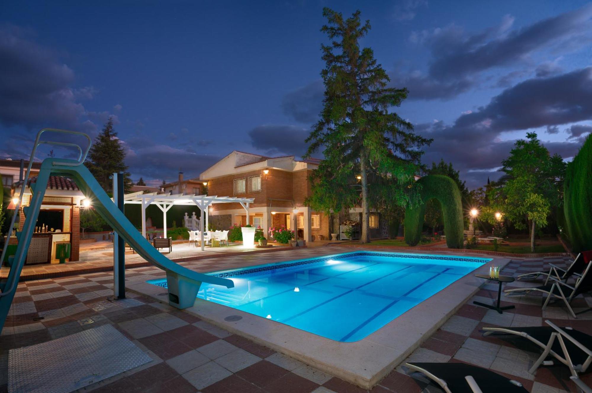 Villa Granada Garden Deluxe Monachil Buitenkant foto